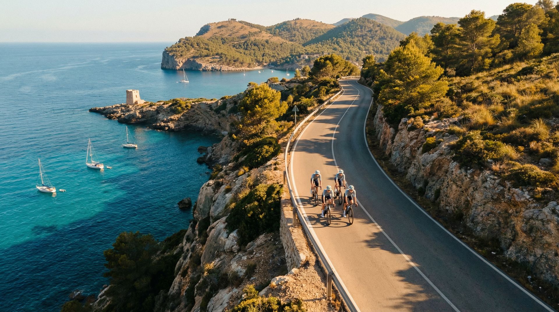 Luxury cycling experience